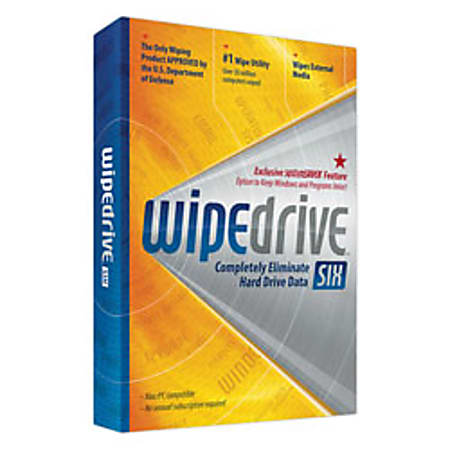 WipeDrive 6, Traditional Disc