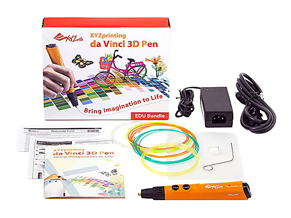 XYZprinting da Vinci 3D pen - Educational Package - 3D printing pen - FFF