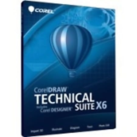 Corel CorelDRAW Technical Suite v.X6 - Complete Product - 1 User - Standard