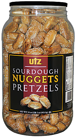 Utz® Sourdough Nugget Pretzels, 34 Oz