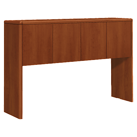 HON® 10700 Series Laminate Stack-On Hutch, For 60" Credenza, Cognac