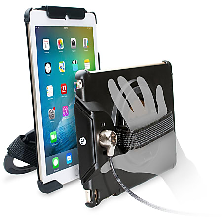 CTA Digital Anti Theft Case with Built In Grip Stand for iPad Air and ...