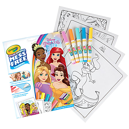 Crayola® Color Wonder Mess-Free Coloring Pads & Markers, Princess