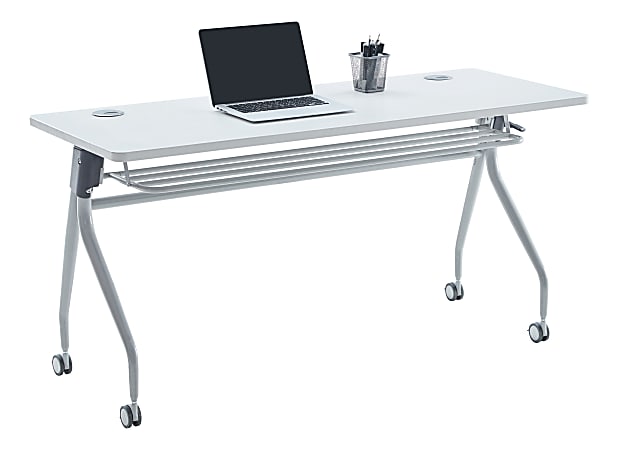 WorkPro® AnyPlace Flip-Top Nesting Training Table, 29-1/2"H