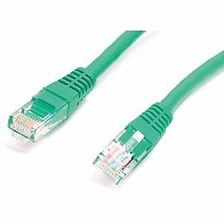 StarTech.com Cat5e Molded UTP Patch Cable, 1&#x27;, Green