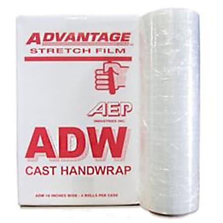 Berry Plastics Pallet Hand Wrap, 18" x 15000", Clear, Case Of 4 Rolls