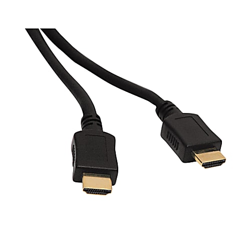 Tripp Lite 10ft High Speed HDMI Cable Digital Video with Audio 4K x 2K MM  10 HDMI cable HDMI male to HDMI male 10 ft double shielded black 4K support  - Office Depot