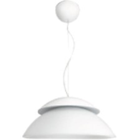 Philips Hue Beyond Pendant Light - 17-3/4"H, Frosted White/White