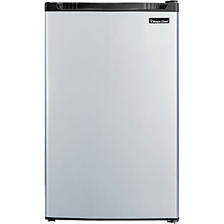 Magic Chef® 4.4 Cu Ft Mini Refrigerator, Stainless Steel
