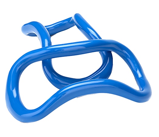 Mind Reader Yoga Rings, 3"H x 9"W x 4-3/4"D, Blue, Pack Of 2 Yoga Rings