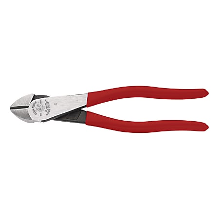Diagonal-Cutting Angled-Head Pliers, 8 in, Standard