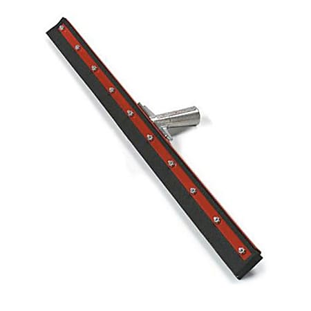 Carlisle Flo-Pac Double Foam Floor Squeegee, 30", Red/Black