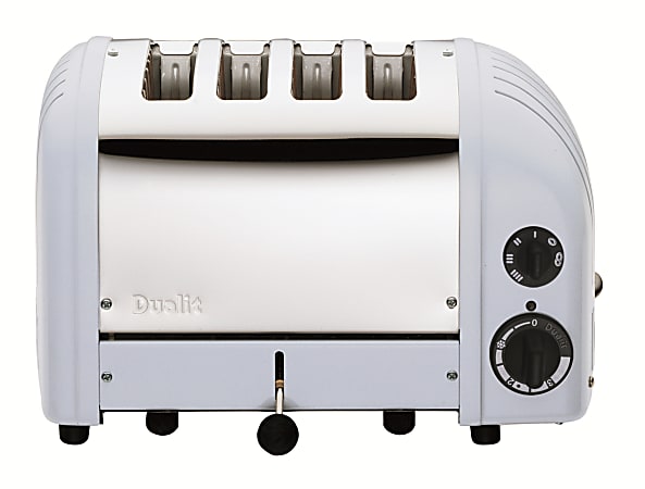 Dualit® New Gen 4-Slice Extra-Wide-Slot Toaster, Glacier Blue