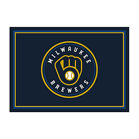 Imperial MLB Spirit Rug, 4' x 6', Milwaukee Brewers
