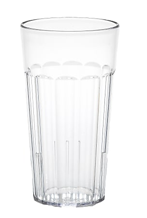 Cambro Newport Styrene Tumblers, 16 Oz, Clear, Pack Of 36 Tumblers