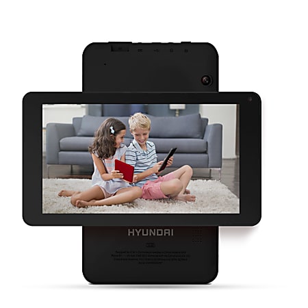 Hyundai Koral 7W4X Wi-Fi Tablet, 7" Screen, 1GB Memory, 16GB Storage, Android 9.0, HT0701W16B
