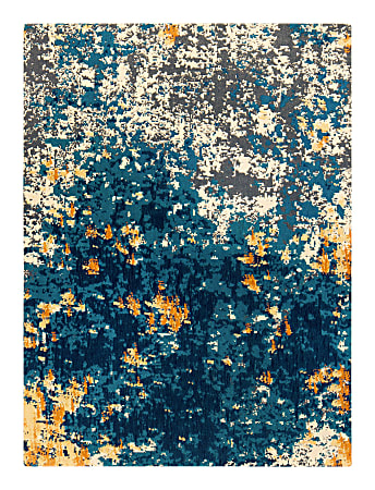 Anji Mountain Bilbao Rug’d Chair Mat, 1/4"H x 40”W x 54”D, Multicolor