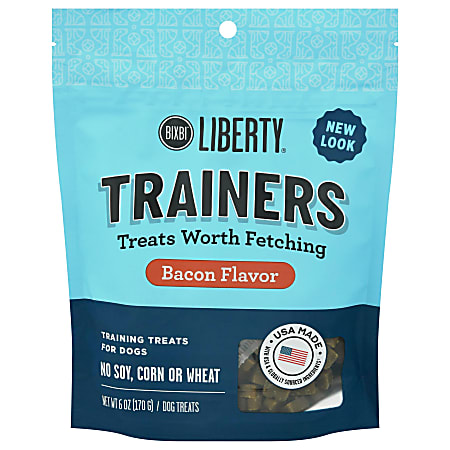 Bixbi Trainer Treats, Bacon, 6 Oz, Total Qty 8