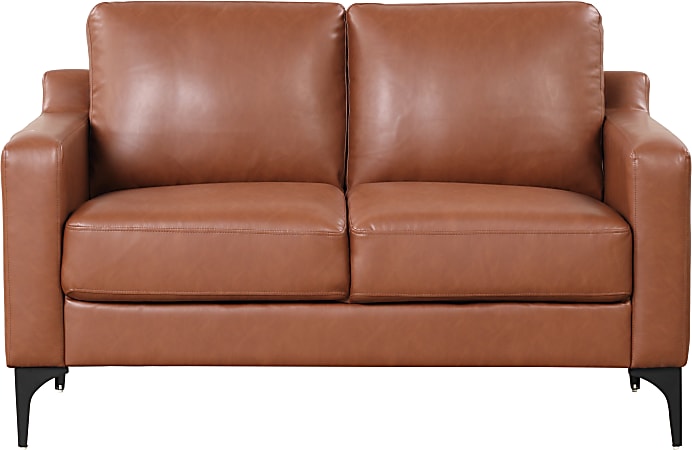 Lifestyle Solutions Serta Florence Faux Leather Loveseat,