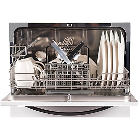 6 Place Setting Compact Countertop Dishwasher