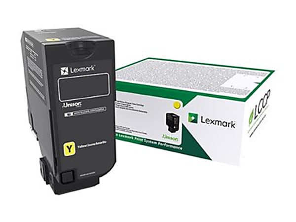 Lexmark - High Yield - yellow - original - toner cartridge LRP - for Lexmark CS720de, CS720dte, CS725de, CS725dte