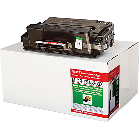 microMICR High Yield Laser Toner Cartridge - Alternative for Samsung MTL203X - Black - 1 Each - 6000 Pages microMICR High Yield Laser Toner Cartridge - Alternative for Samsung MTL203X - Black - 1 Each - 6000 Pages