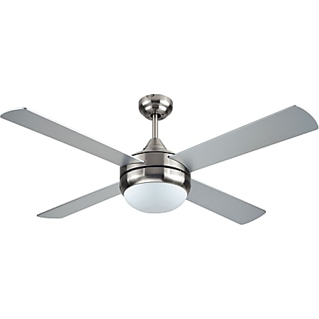 Black+Decker 52-Inch 4-Bladed Remote Controllable Brushed Nickel Ceiling Fan - 4 Blades - 52" Diameter - BCF5252R