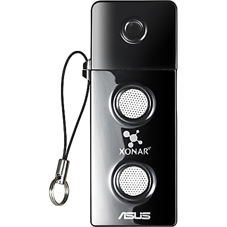 Asus Xonar U3 External Sound Box - External - ASUS UA100 USB Audio Chip - USB - 100 dB - 1 x Number of Audio Line In - 2 x Number of Audio Line Out - S/PDIF Out