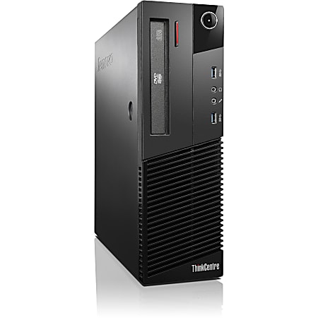 Lenovo ThinkCentre M83 10AM000WUS Desktop Computer - Intel Core i3 i3-4150 DDR3 SDRAM - 500 GB HDD - Windows 7 Professional 64-bit upgradable to Windows 8.1 Pro - Business Black