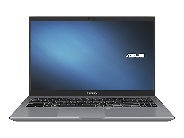 Asus ASUSPRO P3540 Laptop, 15.6" Screen, Intel® Core™ i7, 16GB Memory, 512GB Solid State Drive, Gray, Windows® 10 Pro