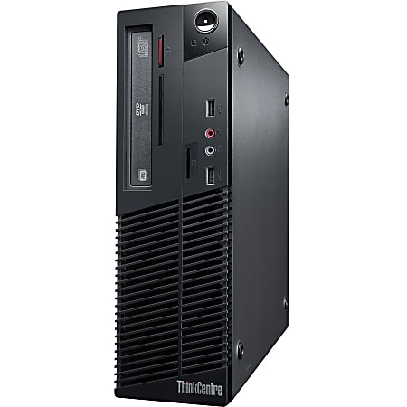 Lenovo ThinkCentre M73 10B6001SUS Desktop Computer - Intel Core i5 i5-4590 3.30 GHz - 4 GB DDR3 SDRAM - 500 GB HDD - Windows 7 Professional 64-bit upgradable to Windows 8.1 Pro - Small Form Factor - Business Black