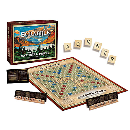 USAopoly Scrabble: National Parks