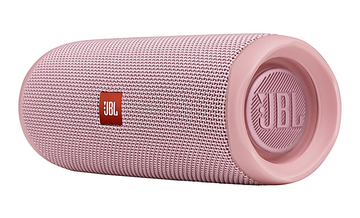 JBL Flip 5 Portable Waterproof Speaker, Pink, JBLFLIP5PINKAM-Q