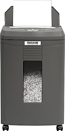 Boxis® AutoShred® 100-Sheet Auto-Feed Micro-Cut Shredder, AF100