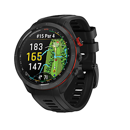 Garmin Approach S70 Golf Smartwatch With 47 mm Case, Black