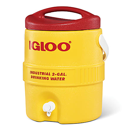 Igloo® 400 Series Cooler, 2 Gallon, Red/Yellow