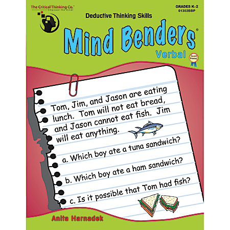 The Critical Thinking Co.™ Mind Benders® Verbal, Grades K-2