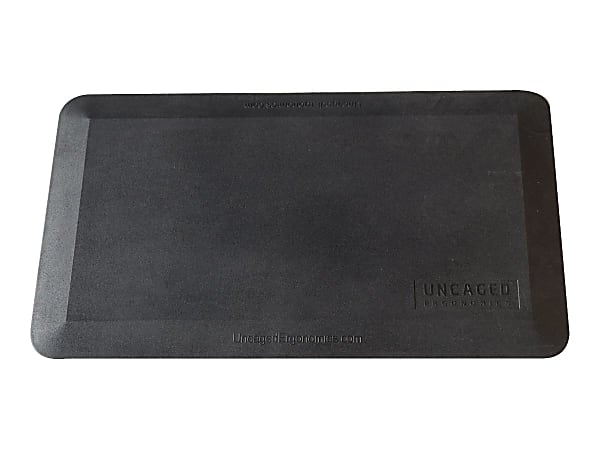 Uncaged Ergonomics 20x34" Anti Fatigue Mat| Sit Stand Up Standing Desk Garage Workshop Kitchen Comfort Cushion Floor Mat