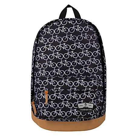 Volkano Suede Series Backpacks With 15.6" Laptop Pocket, Assorted Designs, Pack Of 20 Backpacks