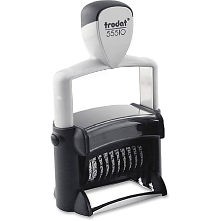 Trodat 1010 Standard Size Dater, Date Bands, Good for 10 Years