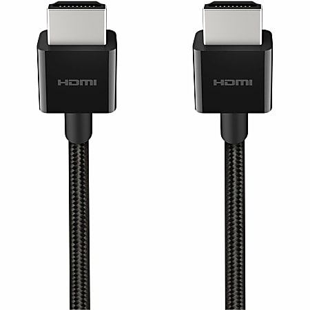 Belkin HDMI Audio/Video Cable - 6.56 ft HDMI A/V Cable for Audio/Video Device - First End: HDMI Digital Audio/Video - Black