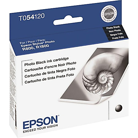 Epson® T0541 (T054120) UltraChrome™ Photo Black Ink Cartridge