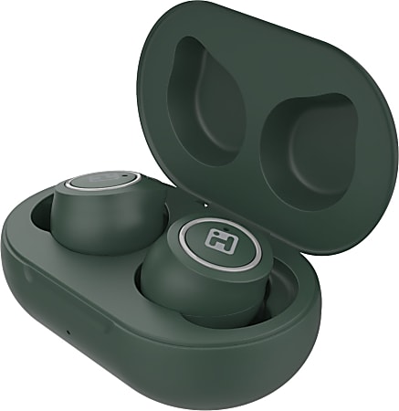 iHome XT-15 True Wireless Bluetooth® In-Ear Earbuds, Green