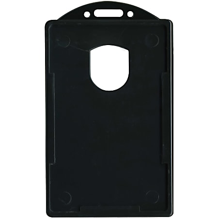Advantus ID Card Holder Support 2.13 x 3.38 Media Vertical Black