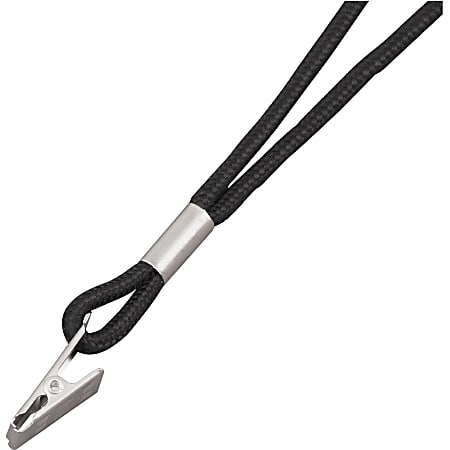 Advantus Metal Clip Cord-style Lanyard - 20 / Box - 36 Advantus Metal Clip Cord-style Lanyard - 20 / Box - 36
