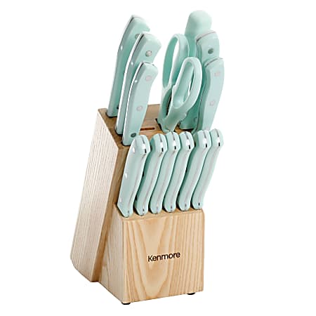 Oster Evansville 14 Piece Stainless Steel Blade Cutlery Set With