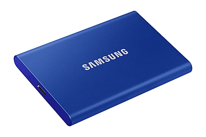 Samsung 500GB Portable External Solid State Drive MU PC500HAM Blue
