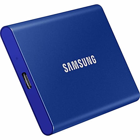 Samsung 500GB Portable External Solid State Drive MU PC500HAM Blue