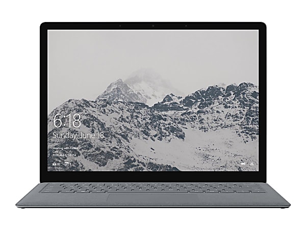 Microsoft Surface Laptop - Core i7 7660U / 2.5 GHz - Windows 10 in S mode - Iris Plus Graphics 640 - 8 GB RAM - 256 GB SSD - 13.5" touchscreen 2256 x 1504 - Wi-Fi 5 - platinum - demo
