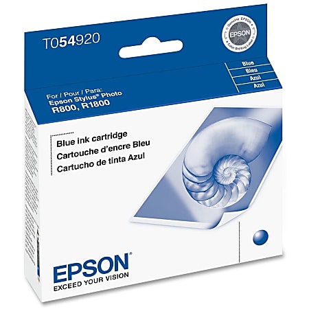 Epson® T0549 UltraChrome™ Blue Ink Cartridge, T054920